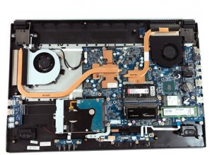 Ремонт материнской платы на ноутбуке